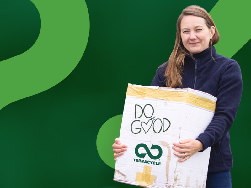 How can I start raising money for charities by recycling with TerraCycle?